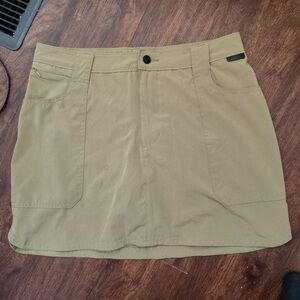 Wrangler Tan Mini Skirt